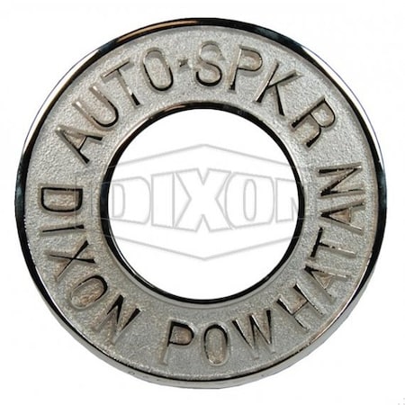 Dixon The Right Connection 24-209 Round Identification Plate, 6 x 11-1/4 in Nominal, Pipe x OD End Style,  REP600AS-C